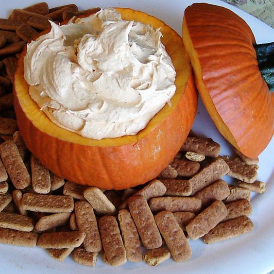 vanilla pumpkin fluff dip 
