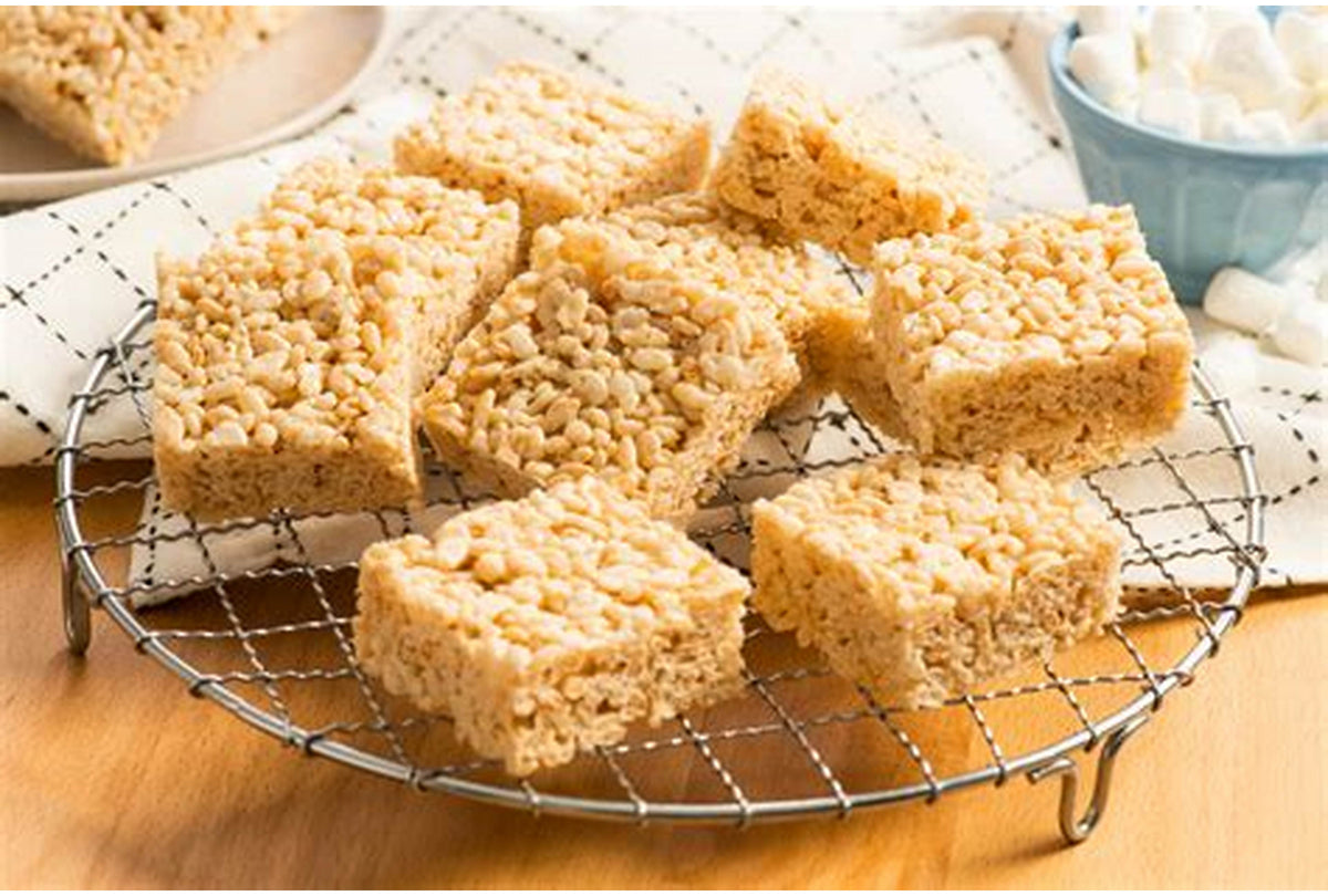 Rice Krispie Treats with vanilla bean