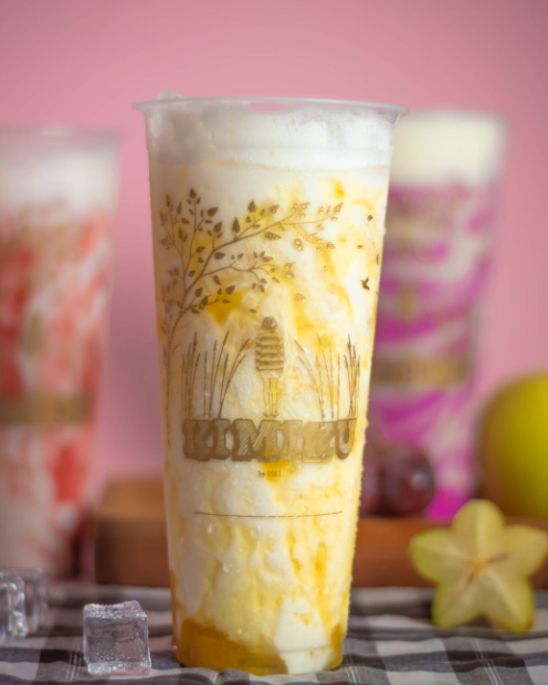 vanilla banana milkshake