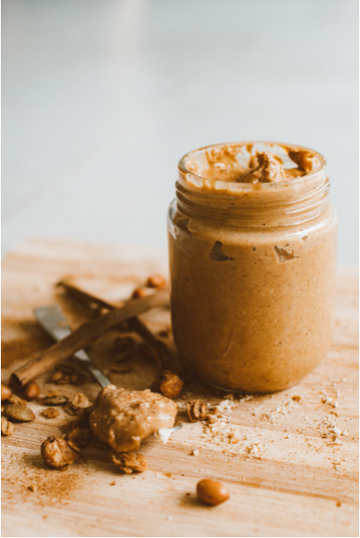 Homemade vanilla peanut butter