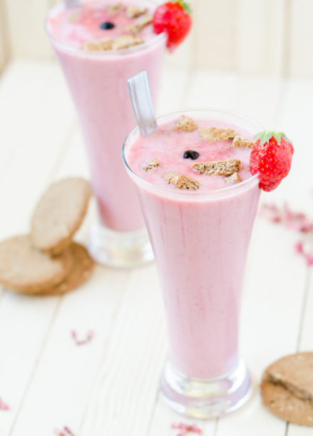 vanilla strawberry protein shake recipe 