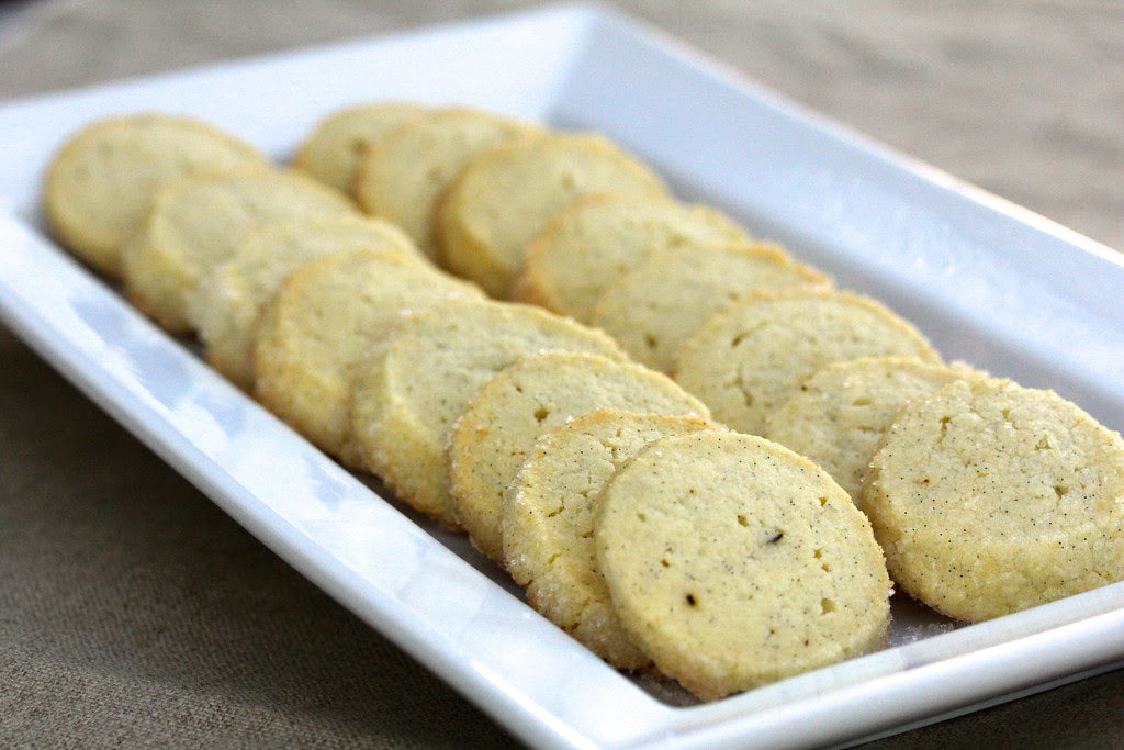 Vanilla bean sables