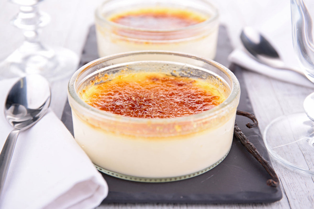 Vanilla creme brulee