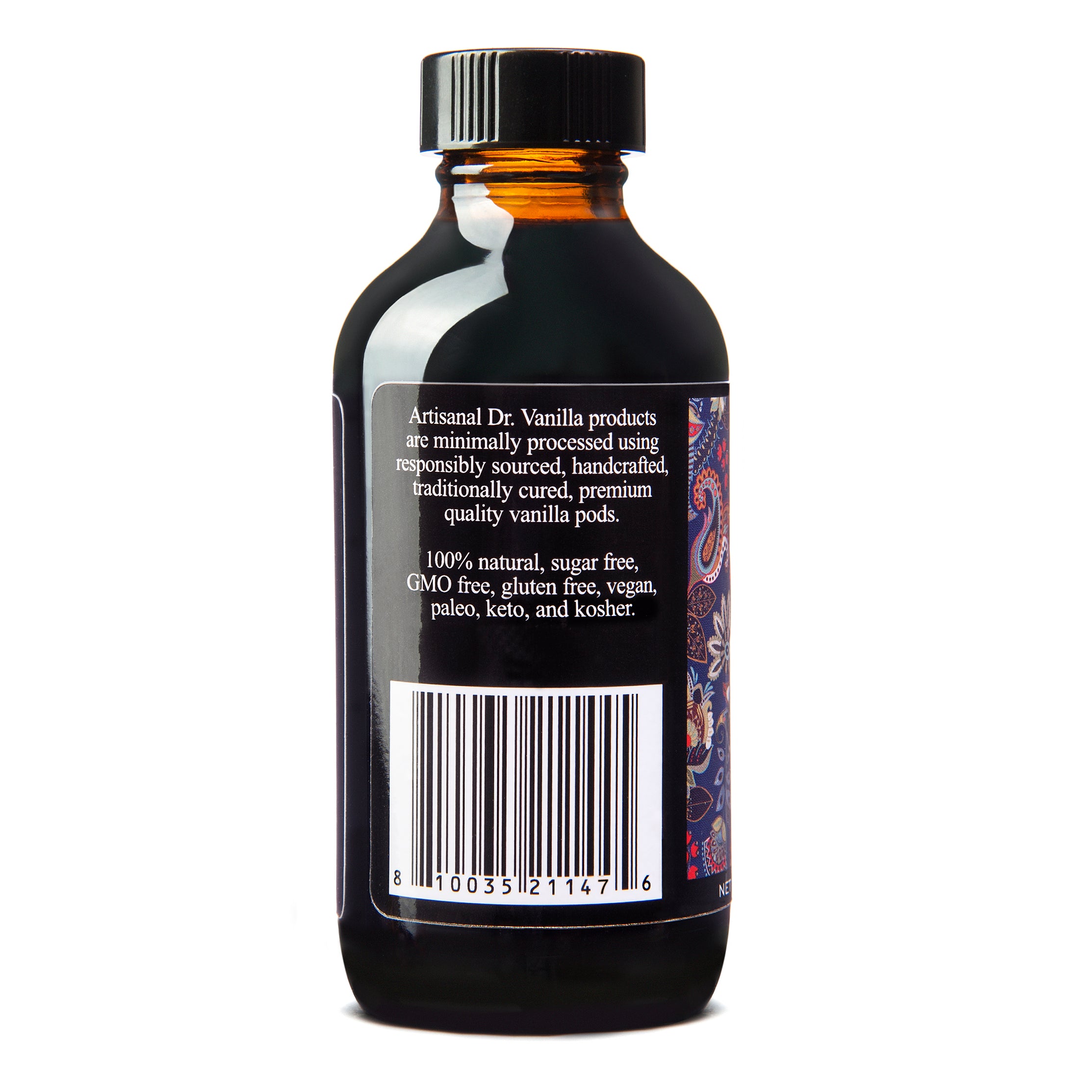 pure vanilla extract | sugar free vanilla extract | Dr vanilla