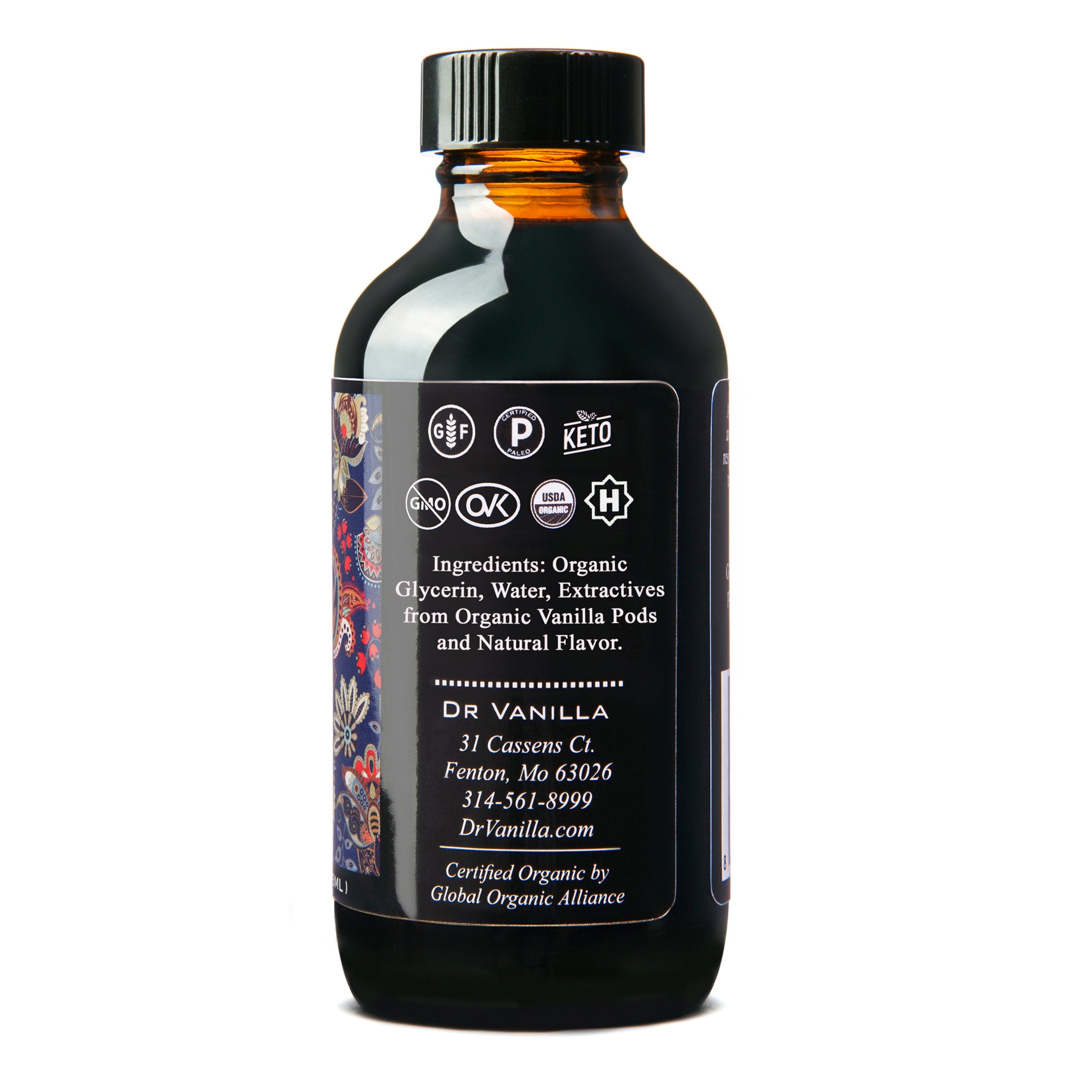 Organic Alcohol Free Natural Vanilla