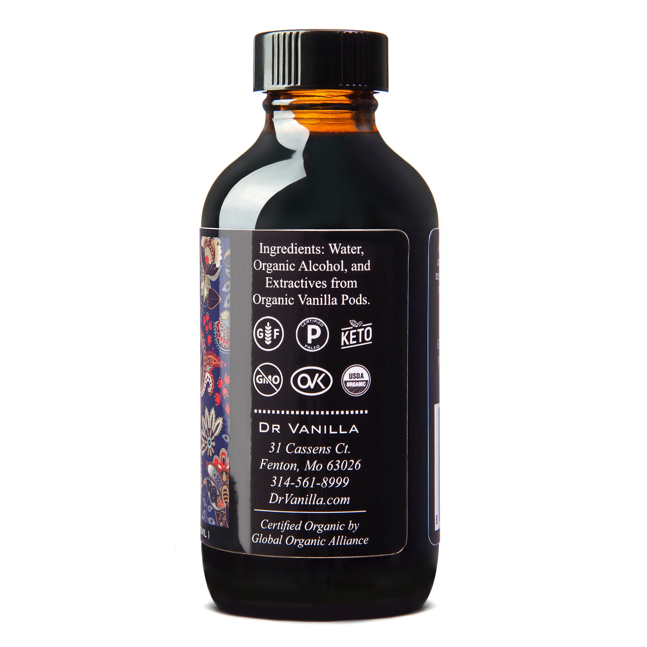 Organic Natural Vanilla Extract